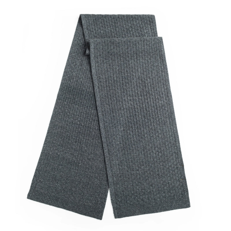 ILMIO 100% Knitted Wool Men`s Scarf - W12