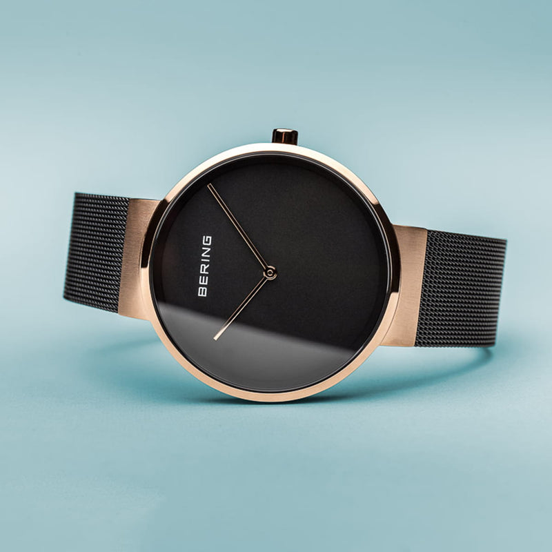 Bering Watch|Classic | polished/brushed rose gold | 14539-166
