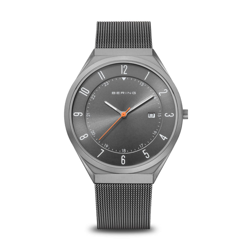 Bering watch Ultra Slim | brushed grey | 18740-377