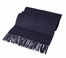Valentini Wool Scarf - Navy