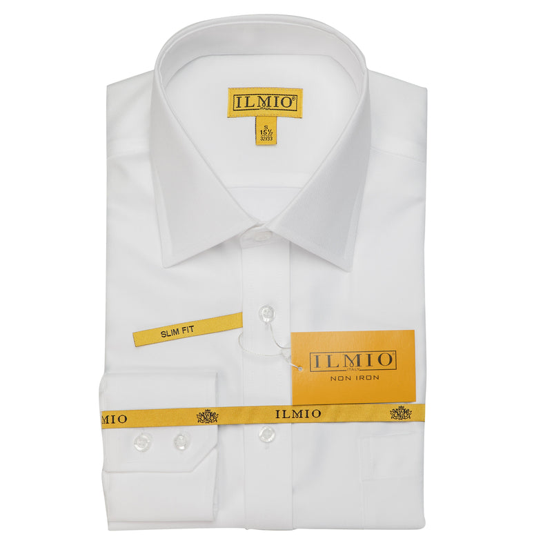 Mens F1 - Ilmio Gold Label  - Button Cuff (L/R) Cotton  Shirt