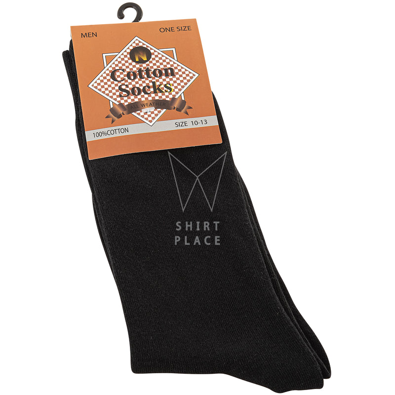 Cotton Socks-Black