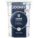 Jockey Mens White Boxer Briefs