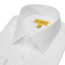Mens - Ilmio Gold Label - Fine Twill Button Cuff (L/R) Cotton Shirt - With Pocket