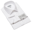 Mens - Ilmio Silver Label -Poly Cotton Twill Short Sleeve (L/R) Shirt