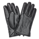 Vinyl Leather With Sheep Texture Gloves
