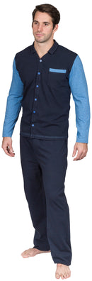 Mens Yugo Support Cotton Knit V Neck