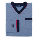 Mens Yugo Support Cotton Knit V Neck