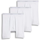 Jockey Mens White Boxer Briefs