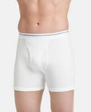 Jockey Mens White Boxer Briefs